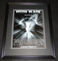 Pitch Black 1999 Framed 11x14 ORIGINAL Advertisement Vin Diesel Radha Mi... - £27.68 GBP