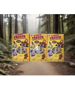 3PC Bigfoot Chocolate Scented Valentines Day Exchange Cards &amp; Stickers 1... - €12,79 EUR