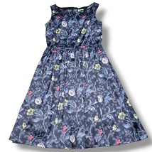 Lindy Bop Dress Size Small Women&#39;s A-Line Dress Sleeveless Satin Dress C... - $30.28
