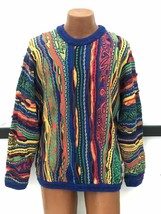 COOGI Millennium Vintage Wool Rainbow Sweater Rare Olympics Themed Hip Hop-
s... - £716.33 GBP