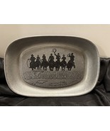 RWP Wilton Armetale Pewter Tavern Dodge City Tray Platter - $27.14 CAD