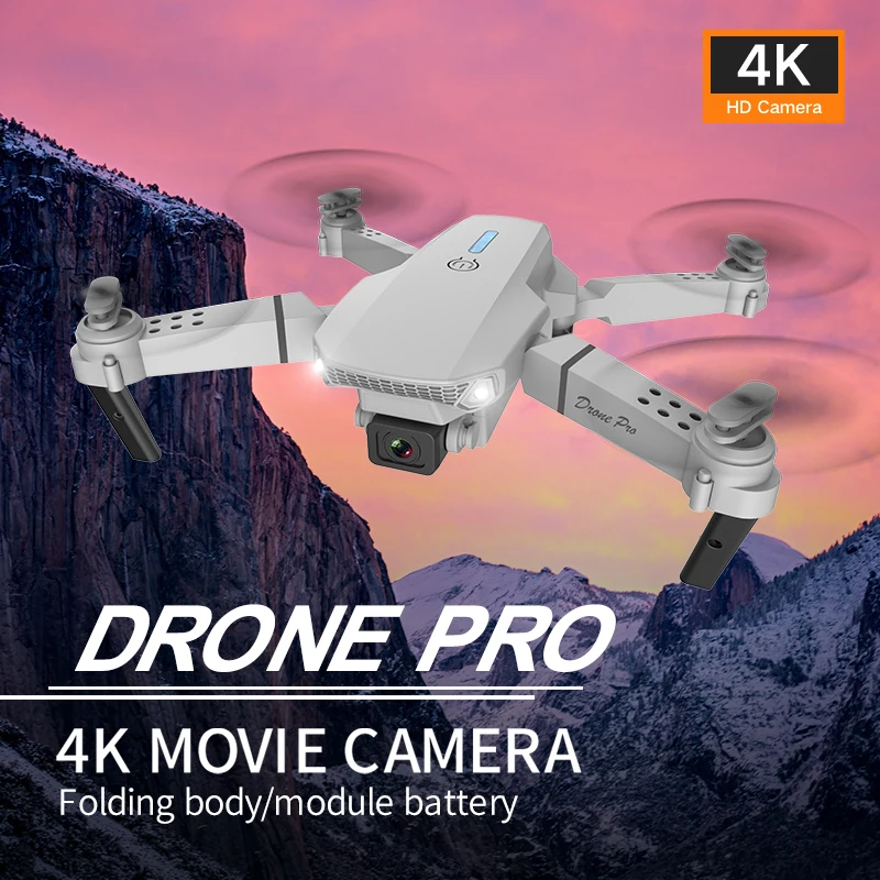 E88 Pro Drone Folding UAV Long Endurance 4K Hd Dual Aerial Photography Remo - £38.81 GBP+