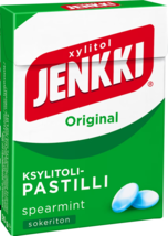 16x50g Jenkki Xylitol Pastilles Spearmint boxes - $89.09