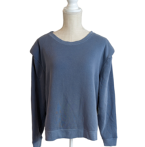 ANA Womens Sz XXL Blue Drop Shoulder Sweatshirt Loungewear - £7.72 GBP