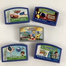 Leap Frog Game Cartridge Lot Leapster Toy Story Marvel SpongeBob Cars Fosters  - £19.08 GBP