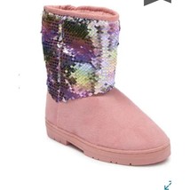 bebe Sequin Faux Fur Lined Boot NEW Size 3 - £26.51 GBP