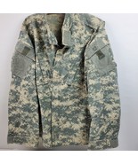 Vintage Pixel Camo Jacket Shirt Large Regular - $26.18