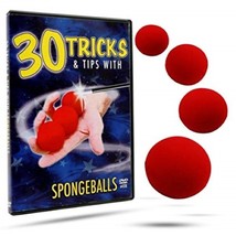 30 Tricks and Tips With Sponge Balls - 30 Tricks &amp; Tips Combo - Includes DVD! - £14.67 GBP