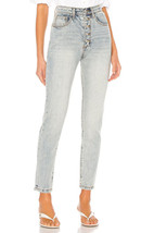 NWT We Wore What The Danielle in Vintage Light High Rise Straight Rigid Jeans - £25.43 GBP