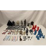 Lot Star Wars Figures &amp; Holo Figures Holographic Mini Figures &amp; Extras - $133.64