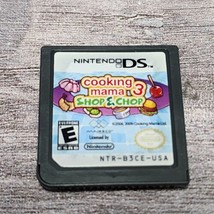 Cooking Mama 3: Shop &amp; Chop (Nintendo DS) Cartridge Only Tested Works Authentic - £10.05 GBP