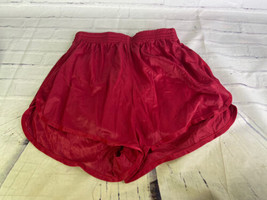 Vintage Broderick Running Shorts Lined DEADSTOCK Red Mens Size M 32-34 USA Made - £32.70 GBP
