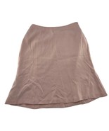 Talbots Silk Skirt Womens Size 12 Pink Knee Length Career Lightweight Cottage - $24.48