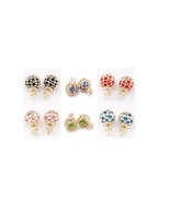Double Sided Pearls Hollow Stud Earrings - €4,36 EUR