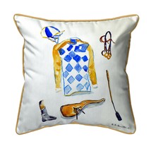 Betsy Drake Racing Gear Extra Large Zippered Pillow 22x22 - £63.15 GBP