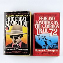Shark Hunt Fear and Loathing On the Campaign Trail Hunter S. Thompson Lot of 2 - £44.04 GBP