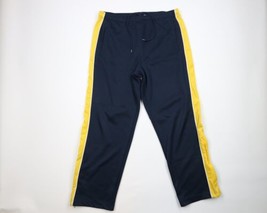 Vintage Gap Mens Size XL Faded Color Block Wide Leg Sweatpants Pants Blue - £42.80 GBP