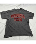 Champion Mens Athletic T-Shirt Grey Short Sleeve Crew Neck Virginia Tech... - £10.31 GBP