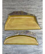 Vintage Mid-Century Modern MCM Lot of 2 Crumb Trays Floral Fruit KG - €21,39 EUR
