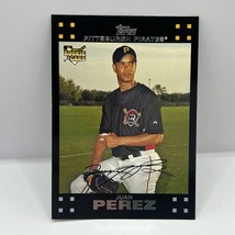 2007 Topps Baseball Juan Perez Base RC #633 Pittsburgh Pirates - £1.53 GBP