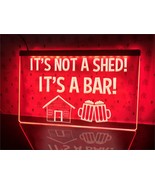 It&#39;s Not a Shed It&#39;s a Bar Personalized Illuminated Sign, Home Decor Lig... - £20.90 GBP+