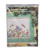 Hummer Heaven by Don Kent Cross Stitch Kit #101 NIP Country Cross Stitch - $20.58 CAD