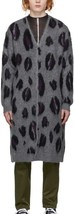 Needles Leopard Print Mohair Long Cardigan Size Medium - £274.53 GBP