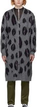 Needles Leopard Print Mohair Long Cardigan Size Medium - £273.01 GBP