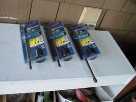 Bosch (3) Hollow Dust Extraction Drill Bits: (2) HCD2084, (1) DXS2124. Brand New - $149.00