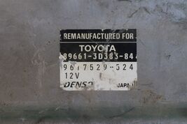 1998 Toyota 4runner 3.4L ECM ECU PCM Engine Control Module Computer 89661-3D383 image 2