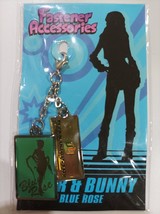 Tiger &amp; Bunny  (Blue Rose) Japanese Anime Collectible Fastener/Keychain/Phone Ch - £4.79 GBP