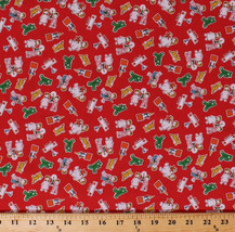 Cotton Toys 1930&#39;s Era Reproduction Kids Vintage-Look Fabric Print BTY D515.21 - £9.52 GBP