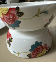 Spode 2pc CEREAL/DESERT Bowls Isabella Multicolor Floral 6” Brand New - £39.32 GBP