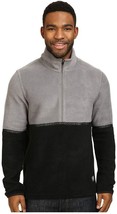 Toad&amp;Co Men&#39;s Ajax Fleece Pullover Smoke/Black Sweatshirt XL - $53.35