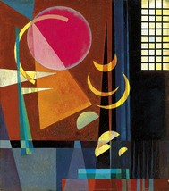 Kandinsky Scharf Ruhig Wall Art, Wassily Kandinsky Reproduction, Stretched - $59.90