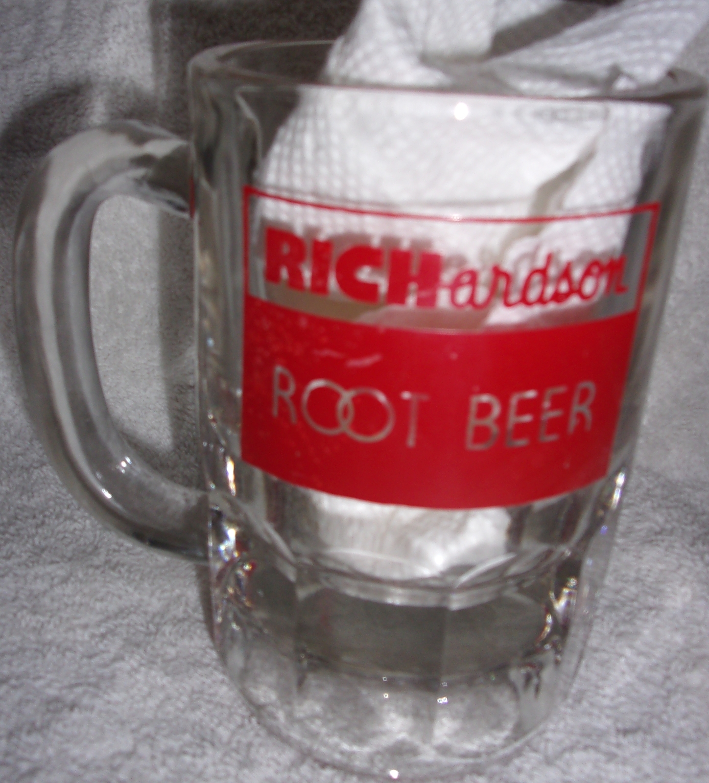 Vintage Richardson Root Beer Heavy Mug - $6.99