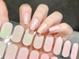 LIFOOST Gel Nail Polish Strips Matte Finish Nail Stickers Solid Color Gradient G - £9.38 GBP
