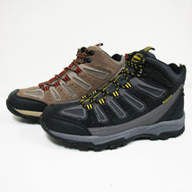 New Men&#39;s Hiking Boots Leather &amp; Nylon Waterproof Lace Up Comfort Warm, ... - €18,55 EUR