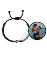 Custom Rope Photo Bracelet – Personalised Photo Projection Bracelet Jewe... - $15.90