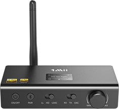 1Mii Ds700 Hifi Bluetooth Audio Transmitter Receiver For Tv, Long Range Wireless - £124.88 GBP