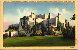 California Stanford University President Herbert Hoover Posted 1949 VTG Postcard - £7.49 GBP