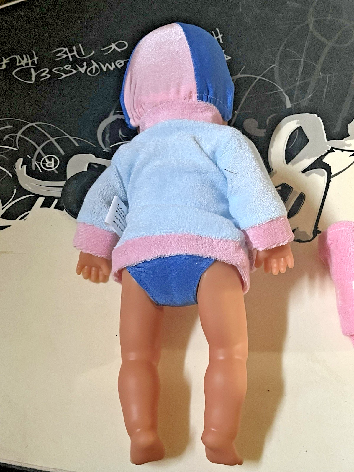 Realistic Water Activated Swimming Swim Doll Bath Time Fun Toy with Accessories Item image 3
