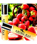 Fresh Strawberries Perfume Roll On Fragrance Oil Luxury Vegan &amp; Cruelty-... - $261.52 MXN+