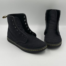 Dr. Martens Women&#39;s Alfie Black Canvas Boot Shoe size 6 - $29.99
