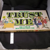 Trust Me Vintage 1981 Parker Brothers Board Game Complete Property Inves... - £12.03 GBP