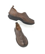 Clarks Leather Slip on Moccasins, Size 6.5M, Brown, Walking Shoe - $532.53 MXN