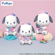 Japan Pochacco Hello Sweet Days Plush (3pc set) - 17cm Birthday Christma... - $129.58 CAD