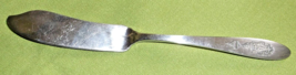 Master Butter Knife Oneida Community Silverplate Bird of Paradise 1923 GUC* - £4.72 GBP