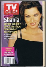ORIGINAL Vintage TV Guide November 7, 2004 No Label Shania Twain - £11.72 GBP