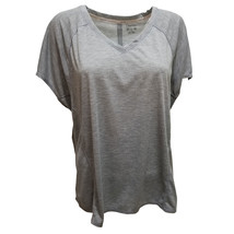 Calvin Klein Performance Relaxed Tie-Back T-Shirt Light Grey Large - £18.53 GBP